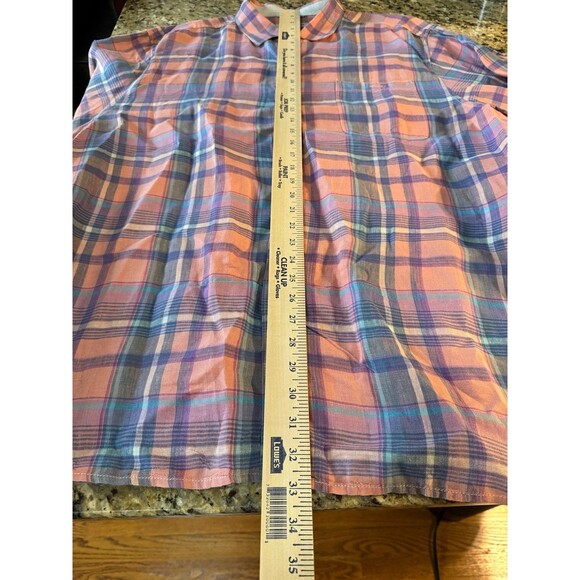 Tommy Bahama 100% Linen Striped Multicolor Button Down shirt XXL - Picture 10 of 10